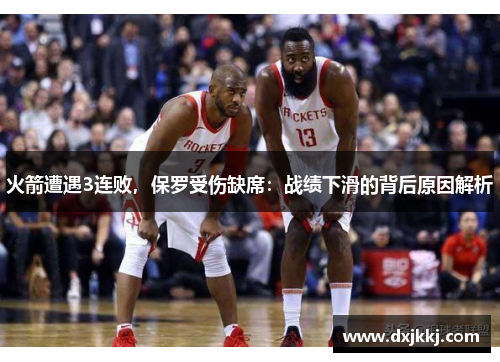 火箭遭遇3连败，保罗受伤缺席：战绩下滑的背后原因解析